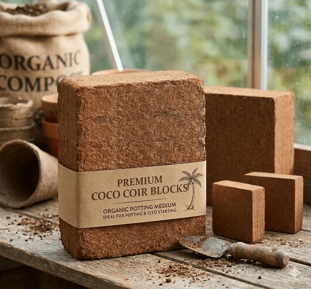 Coco Coir Block 4.5–5kg